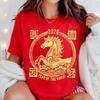 Of The Chinese New Year with Horse Graphic Lunar Happy 2026 Streetwear Shirt Crewneck Casual Style Cotton TShirts Lover Unisex