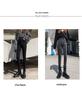 High-Waisted Women's Slim Fit Skinny Jeans - Elastic Pencil Pants for Spring, Autumn, Winter 2020