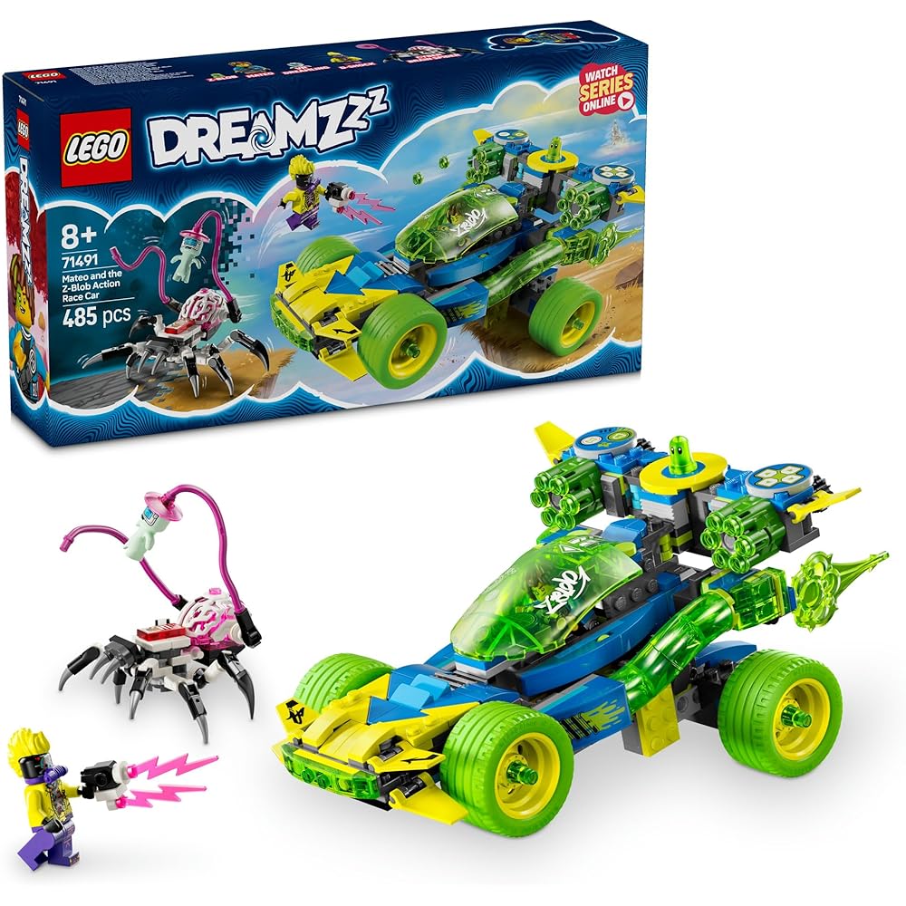 Конструктор LEGO Dreams Матео и Зиброб Гонночный Автомобиль для Детей 8-10 лет