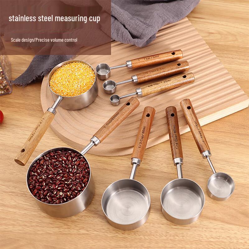 Jiwanggu 4-Piece Stainless Steel Measuring Set
