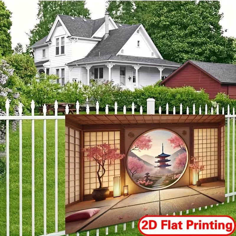 2D Zen Japanese Room Backdrop for Live Streaming & Video Recording
