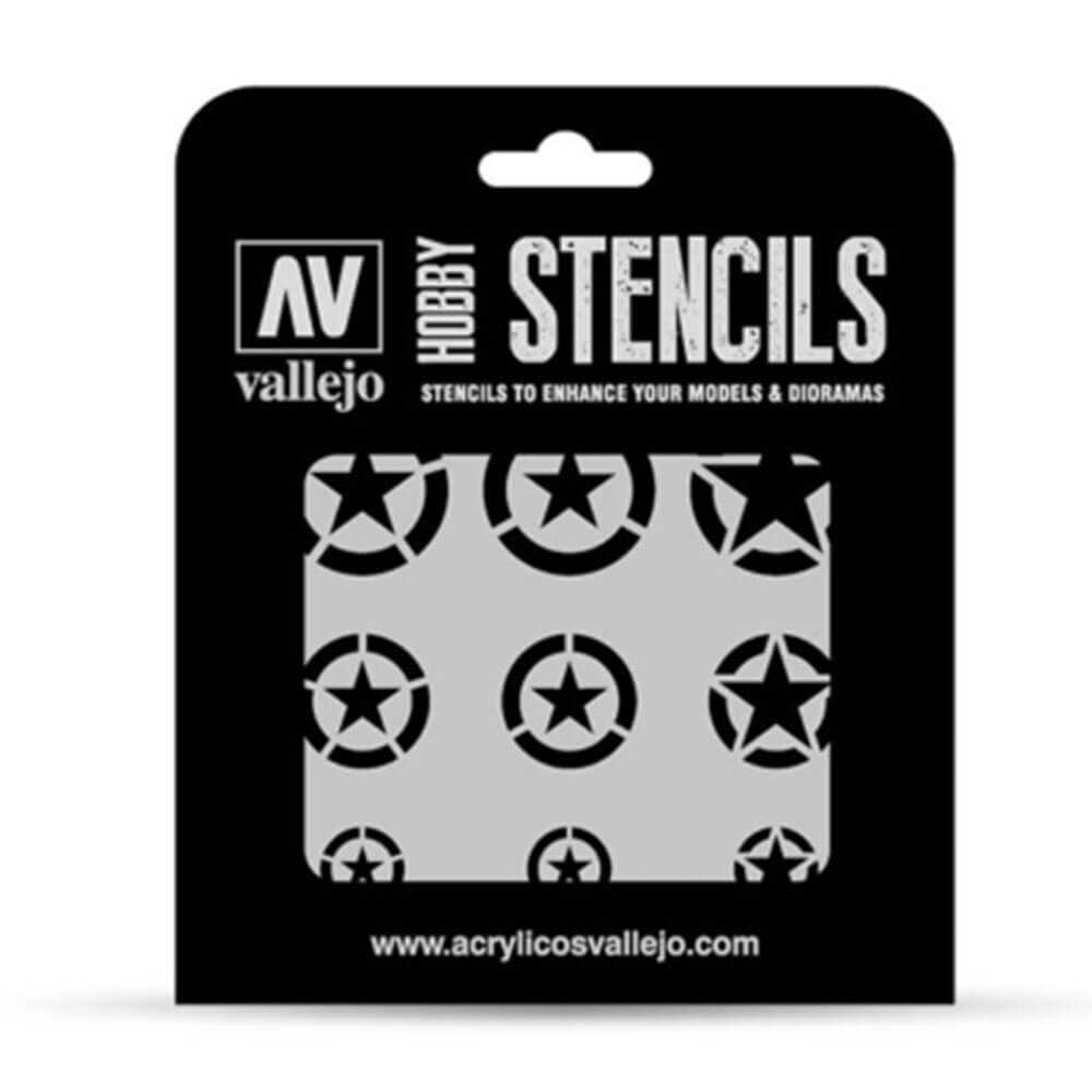 Pochoirs Vallejo pour marquages aériens (Marquages de l'USAF)