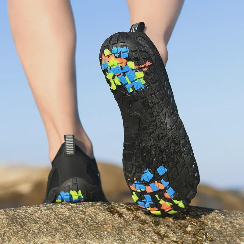 Unisex Outdoor Five-Finger Wading and Trail Shoes for Water Sports, Beach, Hiking, and Fishing