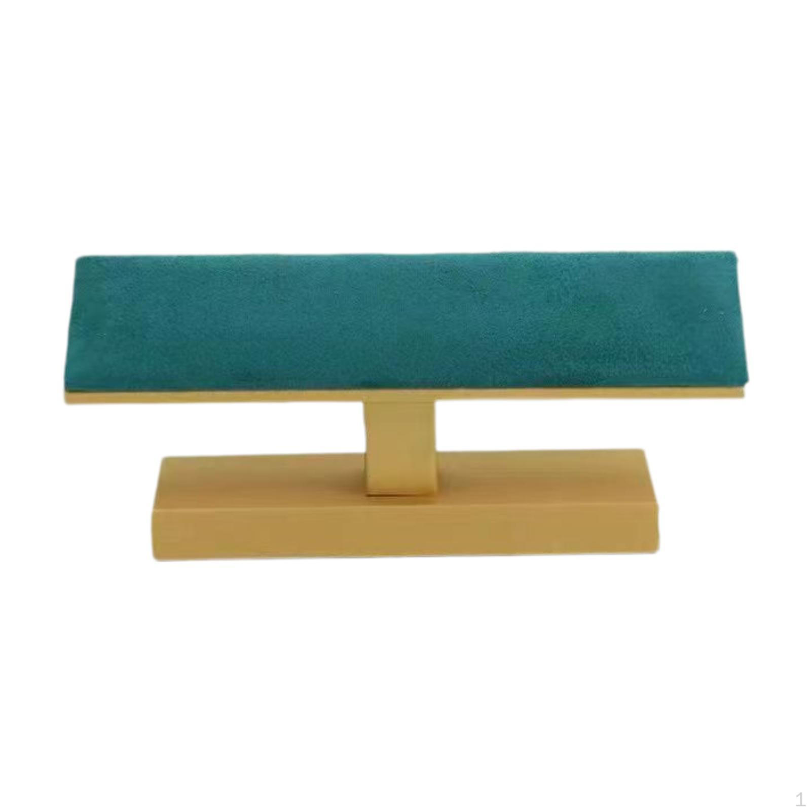 

- Держатель для браслета, органайзер для украшений, украшение, экономящее место, креативная стойка для хранения ожерелий 1 Layer Green