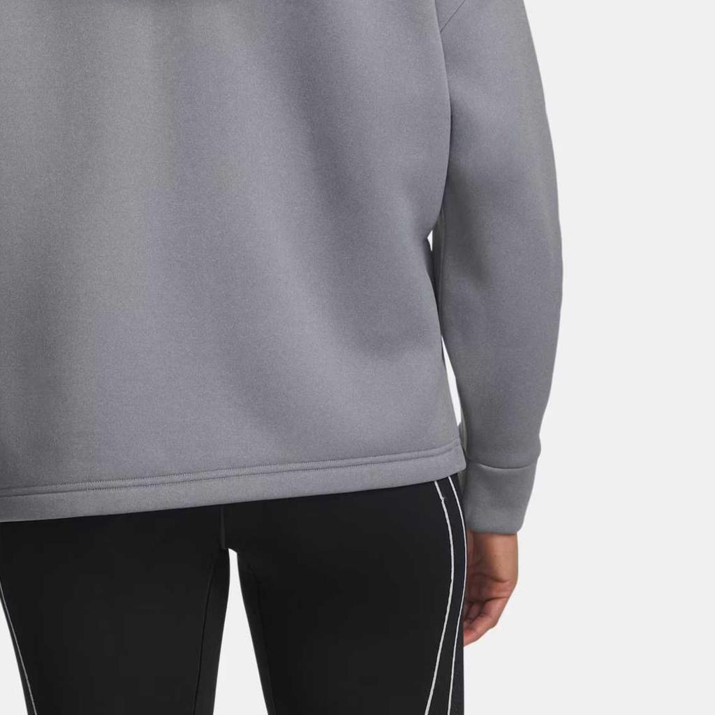 Under Armour Armour Fleece Comfortable Versatile Solid Color Long Sleeve Sweatshirt Women sweatshirt 6004867-012
