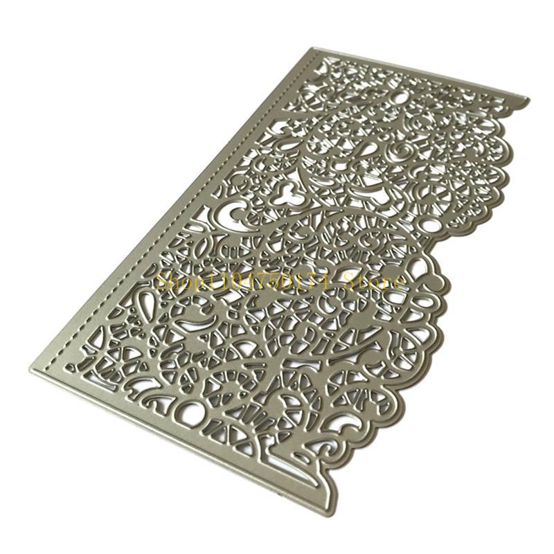 Wedding Lace Metal Cutting Dies Stencil Scrapbooking DIY Album Stamp Paper Card Embossing Decoration Craft top sale