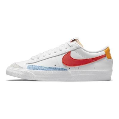 Blazer Low 77 White Orange Women Sneakers University-Gold University-Blue DC4769-105