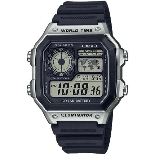 

CASIO Men s Digital Watch AE-1200WH-1CVEF