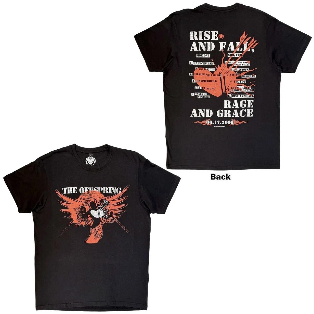 The Offspring - Rise And Fall  - Black Carbon t-shirt L