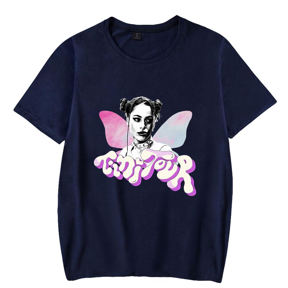 

Tini Stoessel Tshirts Tour Merch Print Tee Summer Women Unisex Fashion Funny Casual Crewneck Short Sleeve 4XL