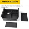 For Toyota 4Runner Kia Telluride Console Armrest Storage Tray Organizer Black
