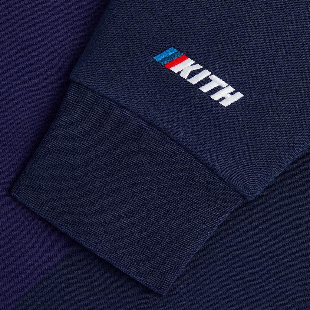 Kith X BMW Technoviolet Vintage Nelson Crewneck Techno Violet Men Tops Purple KHM033037-599