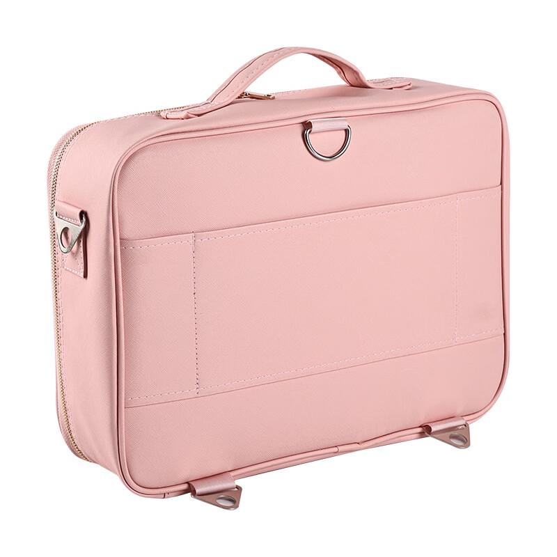 MDNG Large Capacity Travel Cosmetic Case with Dividers