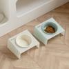 Pet Bowl Ceramic Cat  Food  Rice Bowl Tall Cat Food  Cat and Dog Drinking Bowl
