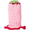 Crochet Shift Knob Cover, Universal Cute Handmade Strawberry Boho Car Accessories for Women, Car Shift Boots Knobs Cover Automotive Interior Fits Car