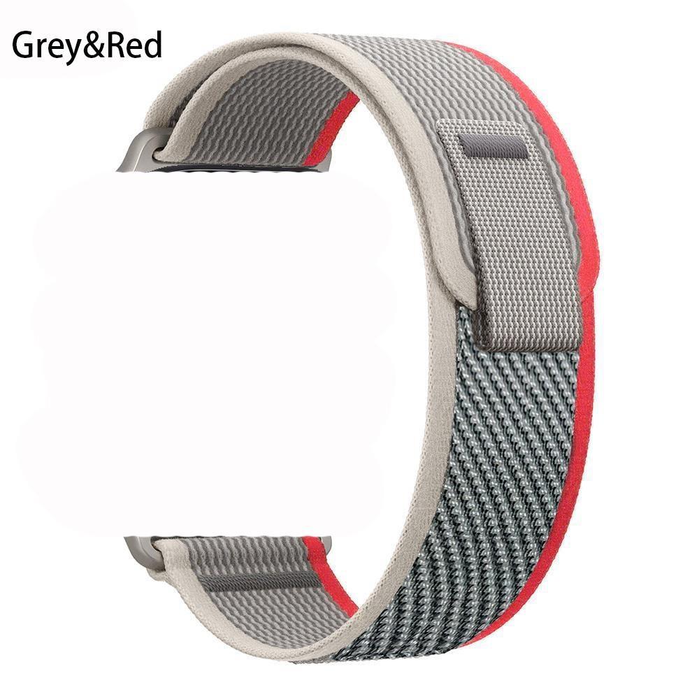 Sport Nylon Strap for Smart Watch Ultra 49mm 7 8 45mm 41mm 44mm 40mm 42mm 38mm Outdool Bands Band Bracelet for Watch Series 8 7 6 SE 5 4 3 2 1