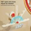 Punch-Free L-Shape Hook Suction-type Foldable Hair Tie Organizer Storage Rack For Hair Hoop Coats Hats Towels Clothes Hook