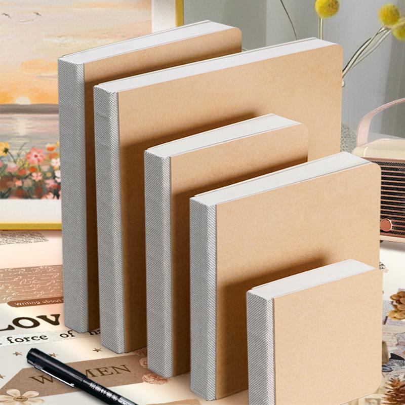 Mini Painting Book Thick Paper Pocket Watercolor Sketchbook Marker Painting Paper Art Supplies Portable Simple Sketchbook