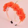 Fashion Chiffon Flower Headbands Plastic Teeth Hairbands Baby Girls Headbands Children Kids Floral Hairband Hair Accessories Set