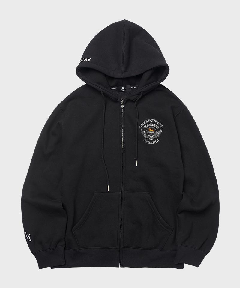 Artistwear [Atw] Rev Up Zip-Up Hoodie