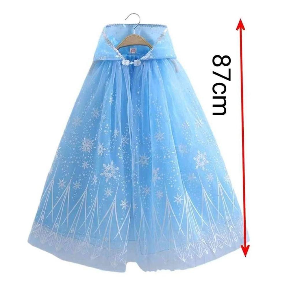 Sequins Girls Princess Cape Cute Girl Tulle Cloak New Children Costume Cloak Carnival Party
