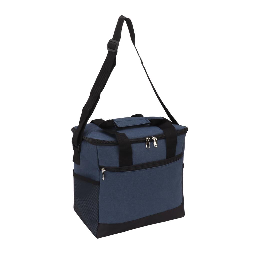 Collapsible Cooler Bag 15L Large Capcity Insulated Leakproof Heat Preservation Food Bag for Beach