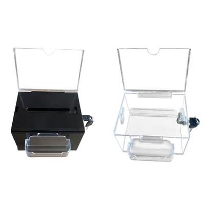 Suggestion Box Ticket Box Lightweight Multifunctional with Key Business Cards