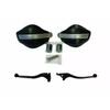 Genuine Royal Enfield Himalayan Clutch & Brake Lever Kit With Hand Guard Black