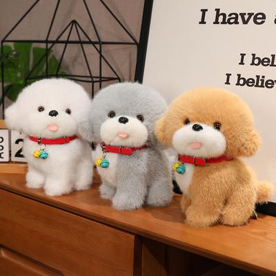 Yeni Sevimli Çizgi Film Saat Köpek Peluş Oyuncak Köpek Bebek Yaratıcı Bebek Kızın Doğum Günü Hediyesi