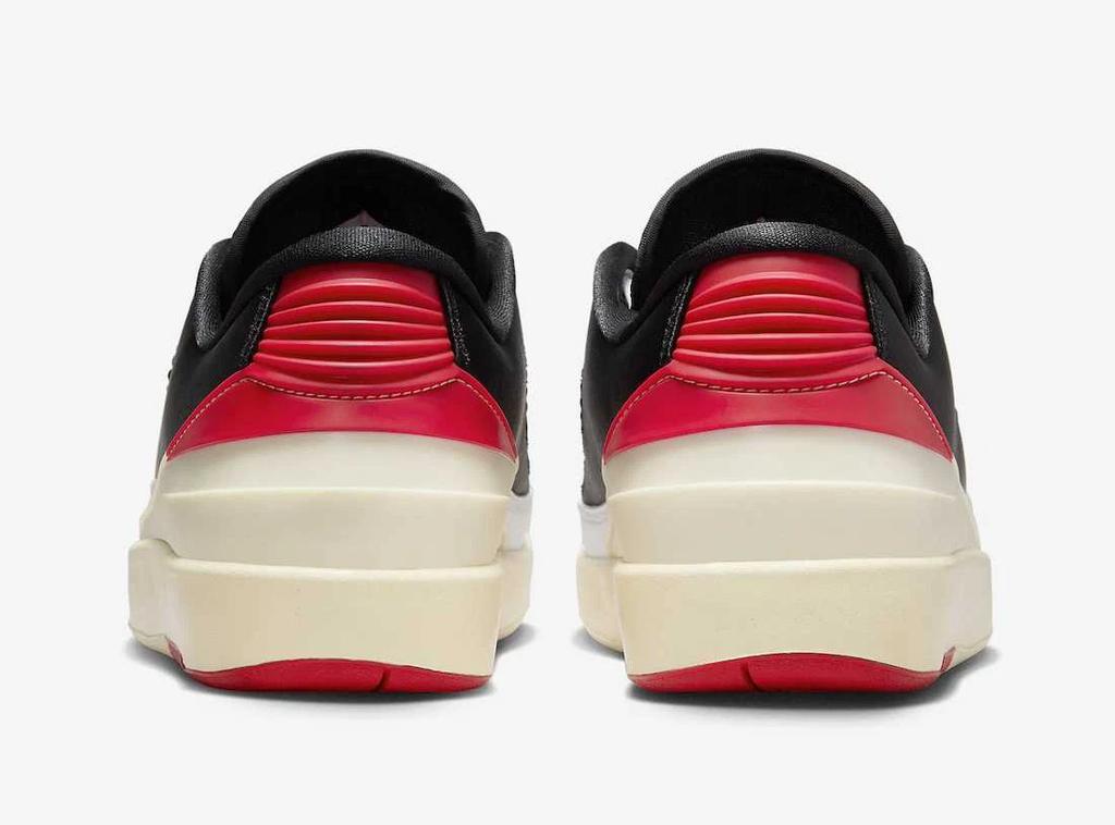 FD4849-106 Nike Air Jordan 2 Retro Low Black Satin (Women's)