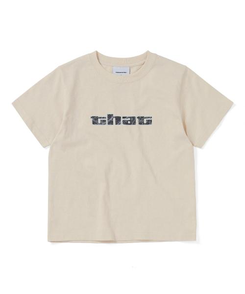 Thisisneverthat Big Initial W Tee Beige S