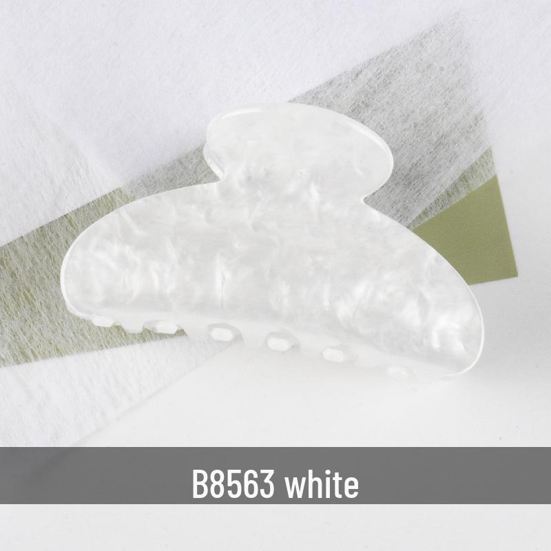 Elegant Multi-Color Acetate Hair Clip - Jelly Shark Grip for Women