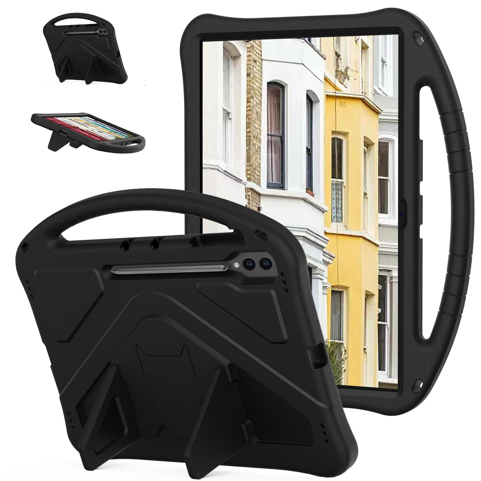 

Чохол EVA для планшета Samsung Galaxy Tab S10 Ultra з ручкою та підставкою, безпечний для дітей Black