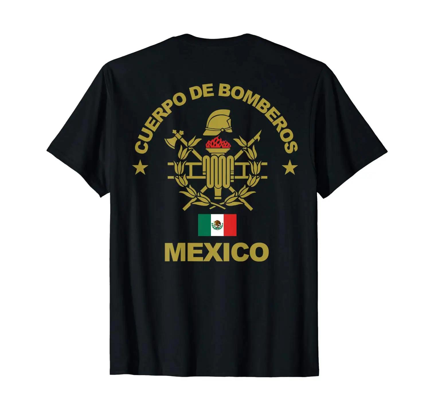 

Mexico Fire Department Firefighters TShirt 100 Cotton ONeck Summer Short Sleeve Casual Mens Tshirt Size S3XL 4XL