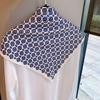 French Polka Dot Long Silk Scarf Women's Summer Neck High Sense Versatile Multi-purpose Decorative Scarf Triangular Scarf Silk Scarf