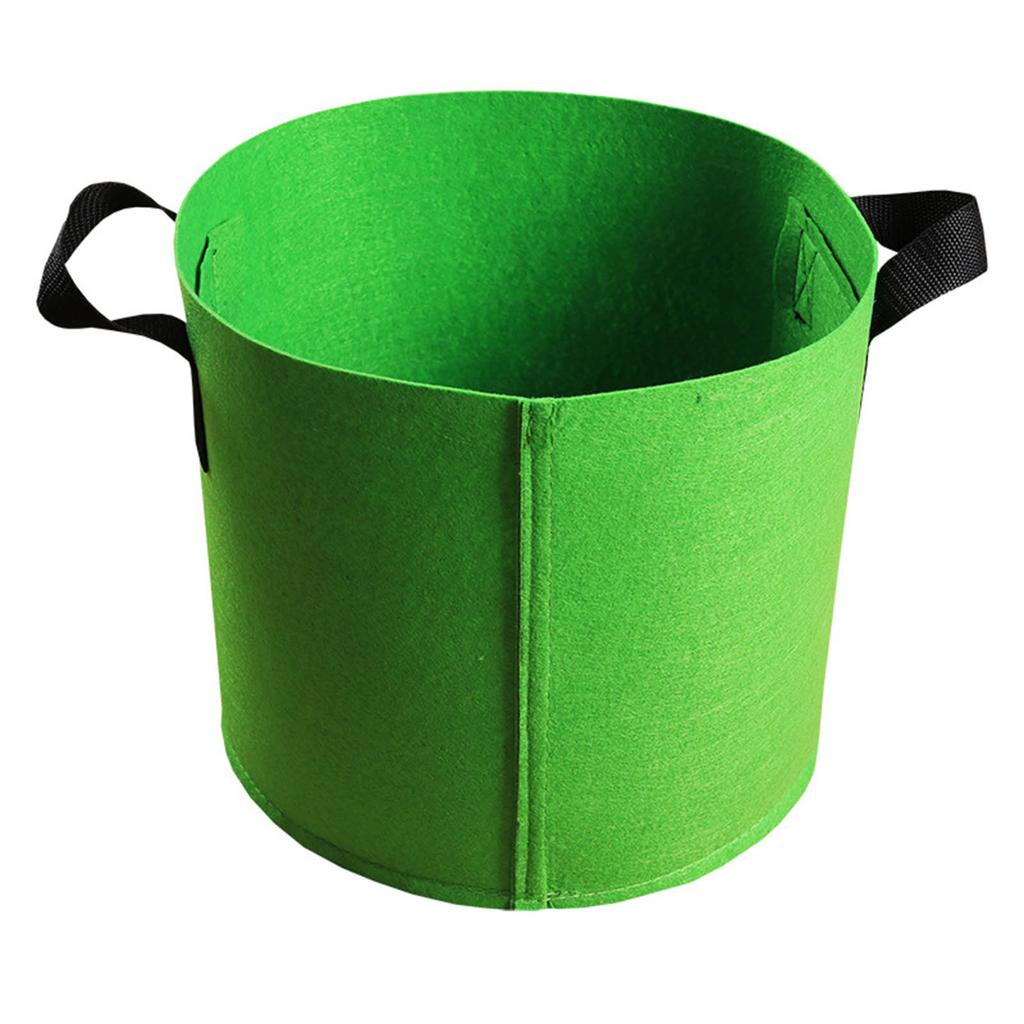 Plant Grow Bag Nonwoven Fabric Pots Plant Growing Bags Vegetable Planter Bags Suitable for Indoor and Outdoor Garden Use