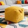 Saco de Armazenamento de Roupas de Brinquedo Antigo Sofá Preguiçoso Sem Enchimento Puff Capa para Puff Puff para Pés Tatami Futon Almofada Sem Enchimento 45x45x40cm