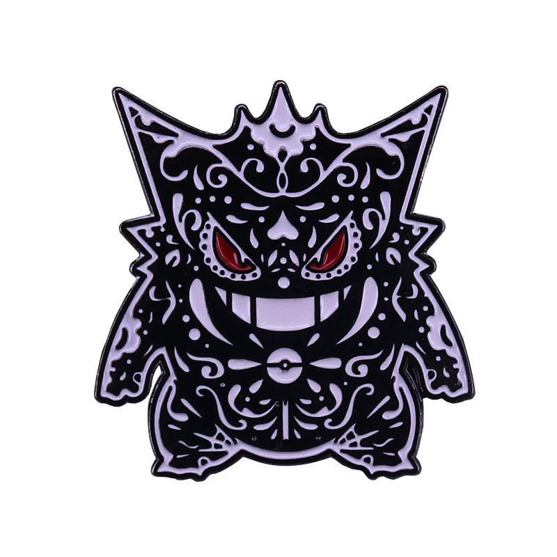 Japanese Anime Game Pokemon Briefcase Badges Soft Enamel Pin Men Badges Lapel Pins for Backpack Brooches On Clothes Accessories