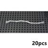 20Pcs MOC High-Tech Chain Links Bricks 63141 String featuring End Studs Construction Blocks Kid Playthings Works With x127c41 x127c11 x127c31