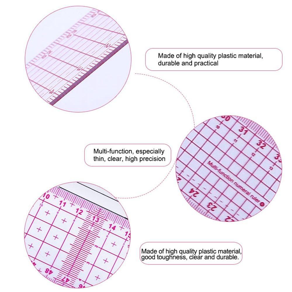 Sewing Machine Double Side Sewing Ruler Straight Ruler Patchwork Ruler Sewing Tools Sewing Supplies