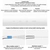 2 Dental Teeth Whitening Flosser Portable Oral Irrigator tooth Cleaner vibration Water Thread