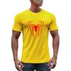 Sommer Herren Atmungsaktives Mesh Schnelltrocknend Locker Kurzarm T-Shirt Mode Bedruckt Lässig Joggen Fitnessstudio Bodybuilding Sporttop