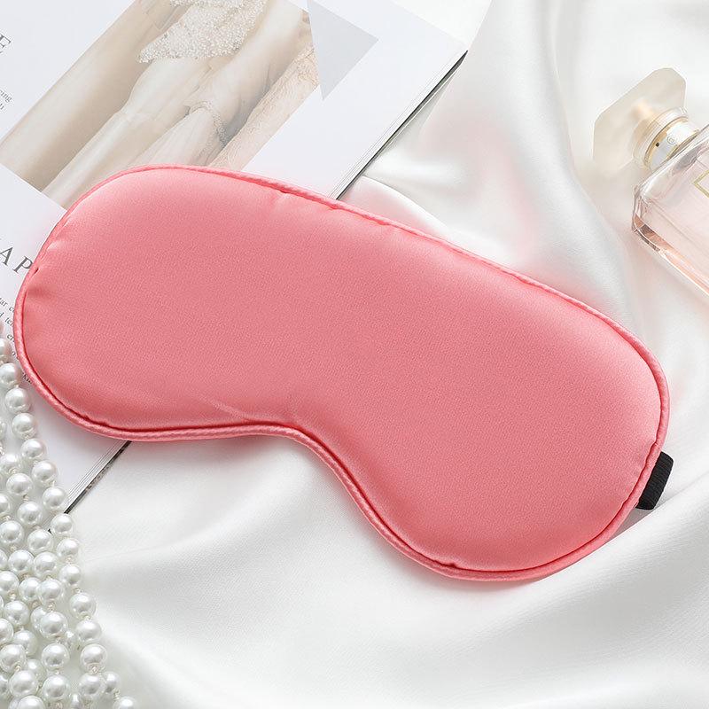 Unisex Soft Breathable Sleep Eye Mask with Adjustable Strap - Blocks Light for Comfort During Travel or Sleep