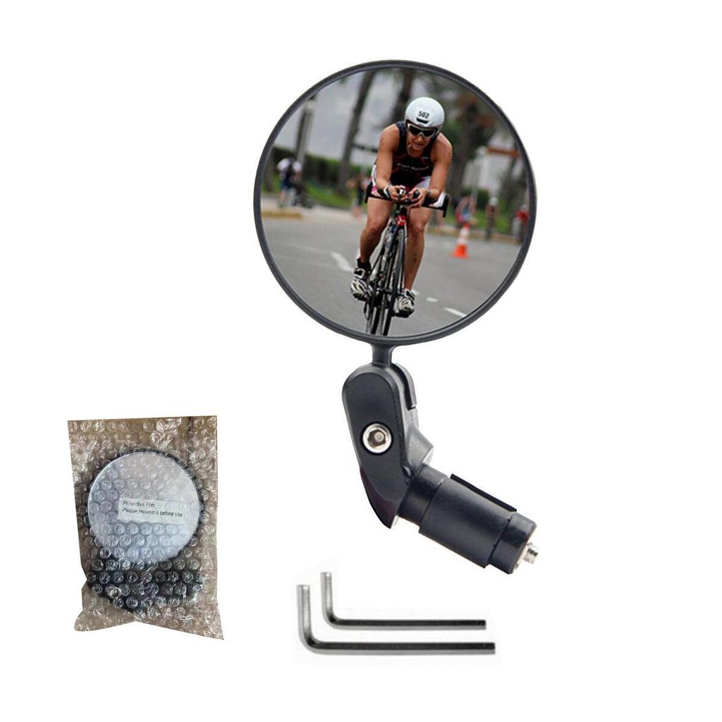 Opvouwbare Universele Bolle Achteruitkijkspiegel voor Mountainbikes en Racefietsen