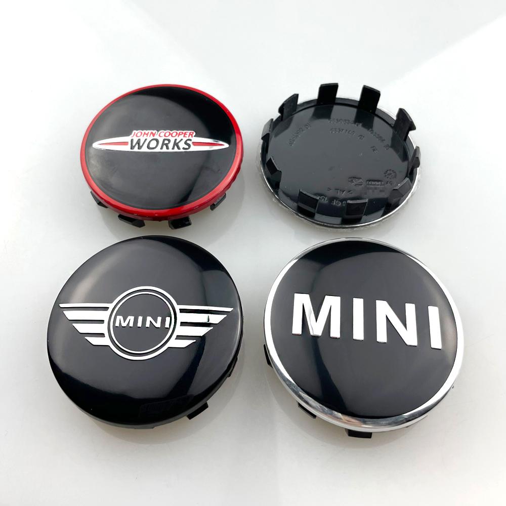 4pcs 56mm Wheel Center Cap black Hub Covers For bmw Mini Cooper One S JCW R56 R50 R53 R55 R57 R60 F54 F55 F56 car Accessories 88df