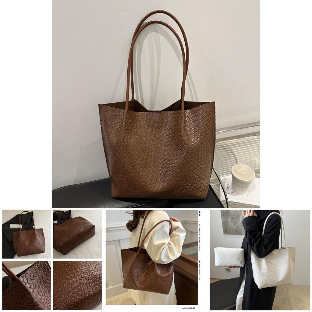 Trendy Woven Vintage Tote Bags For Women Comfortable Everyday Shoulder Bags