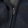 Autumn and Winter New Men's Clothing Gradual Change Fleece Thickened Sweater Large Size Slim Jacket Cardigan Hooded Jacket