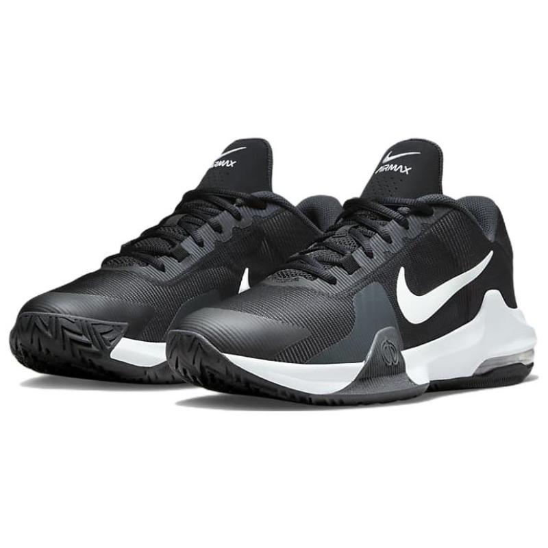 Nike Air Max Impact 4 Black White Racer Blue Sneakers Casual Shoes DM1124-001