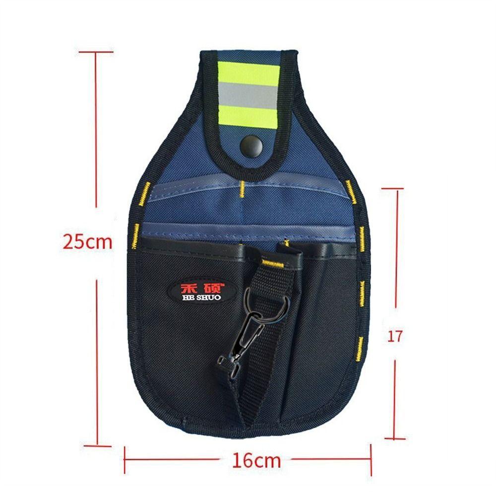 

9 In 1 Nylon Fabric Tool Belt Screwdriver Utility Kit Holder Tool Bag Pocket Pouch Bag Electrician Waist Pocket Pouch Tool Bag