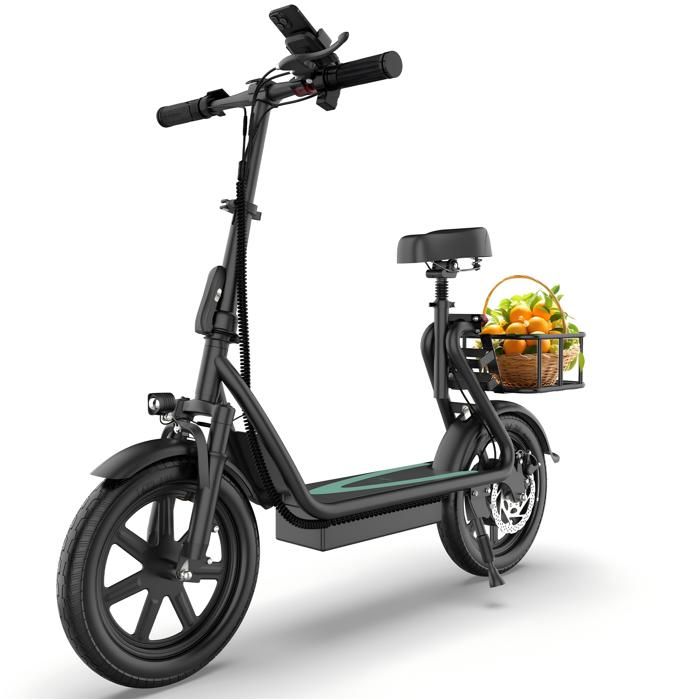 Foldable Electric Scooter with Seat ESBS